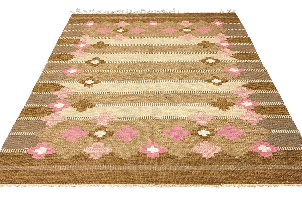 Scandinavian Rug Rollakan Signed Piece photo furniture