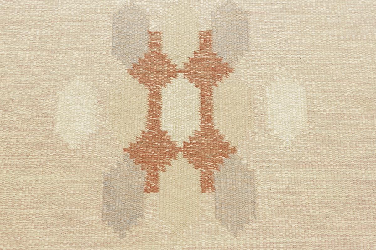 Scandinavian Rug Rollakan  Earthy Tones By Ingegerd Silow photo 3218.0