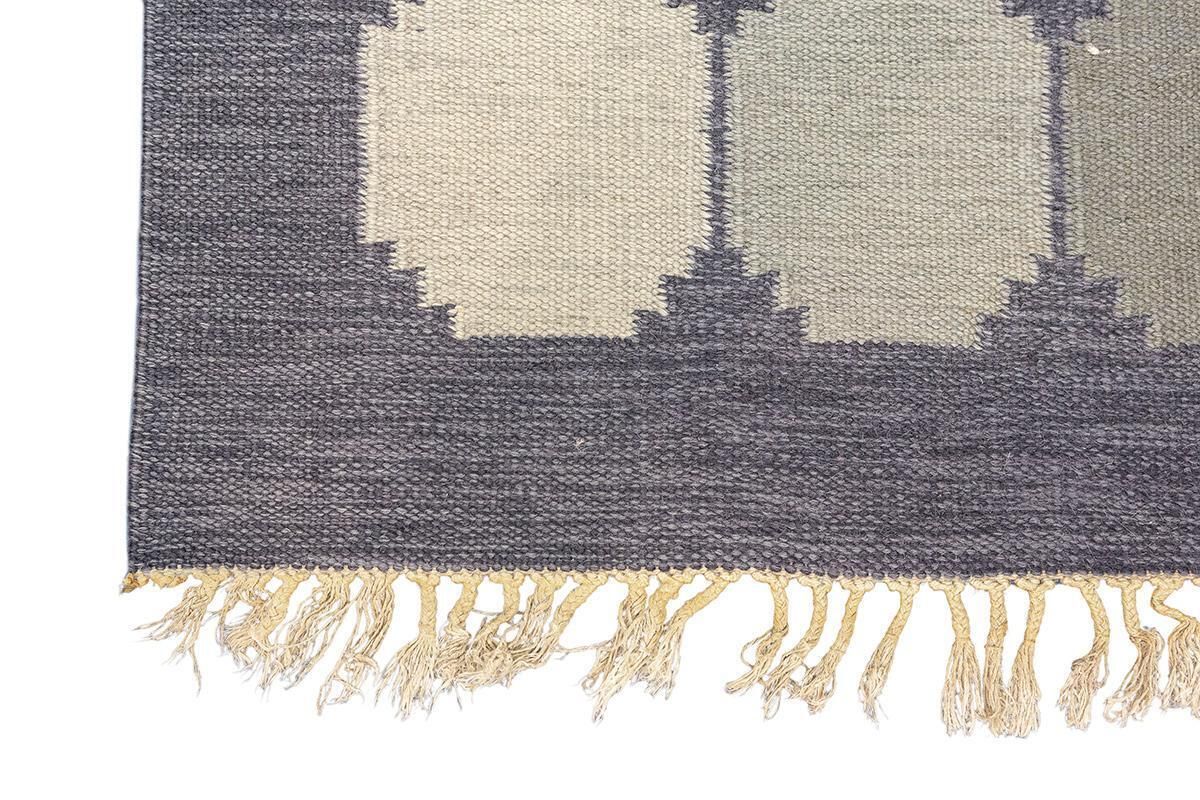 Scandinavian Rug Rollakan Signed Nn photo Textiles