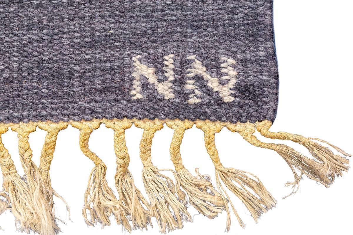 Scandinavian Rug Rollakan Signed Nn photo vinterior
