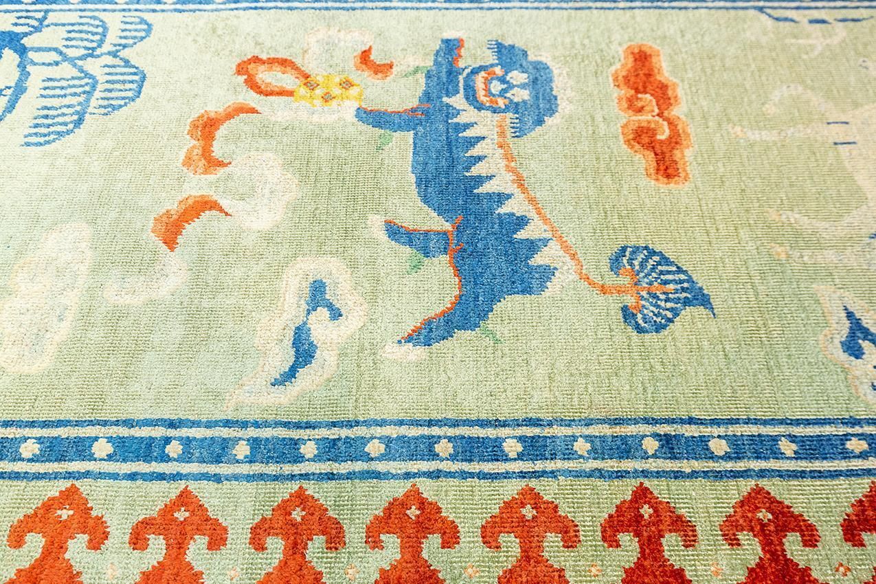 Chinese Rug Foo Dog Design photo furniture