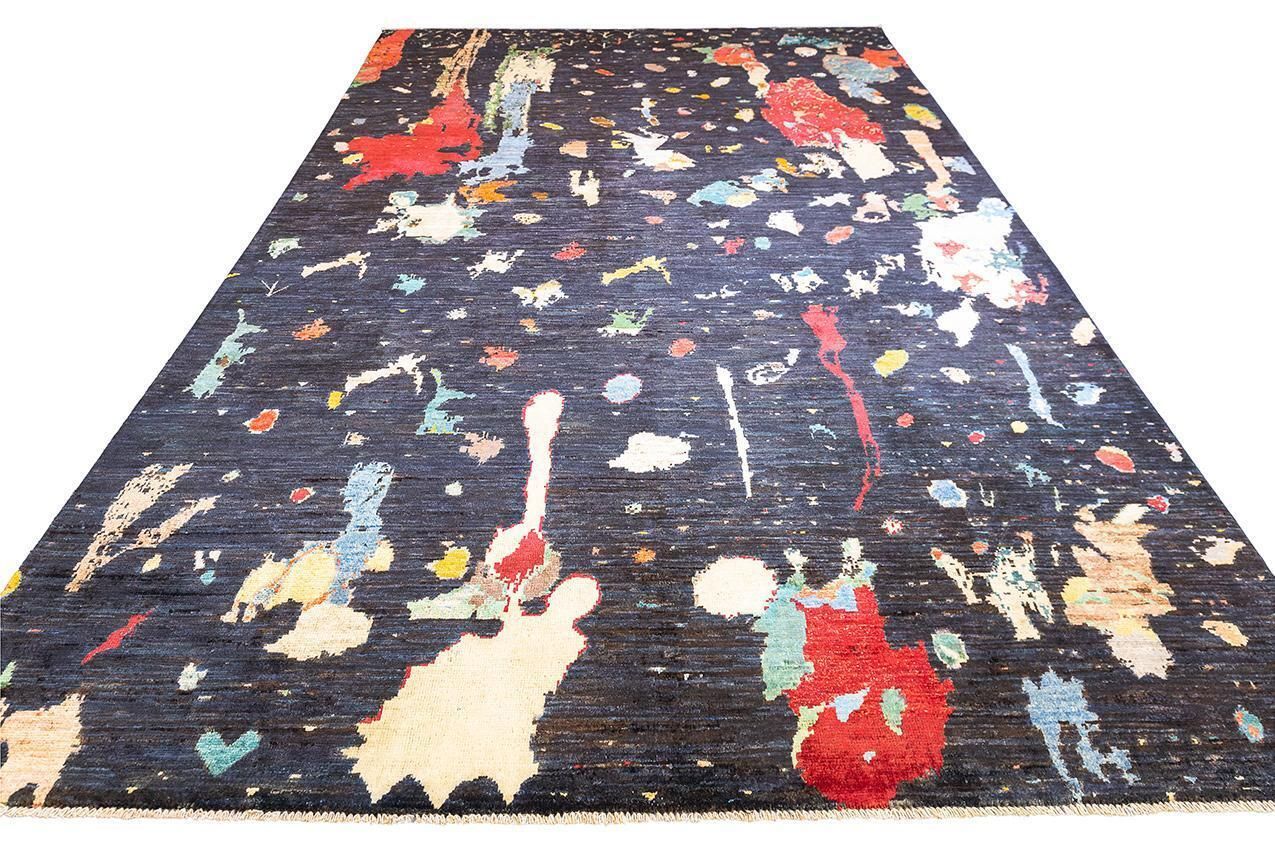 Contemporary Rug Yadan Harlequin Design photo Textiles