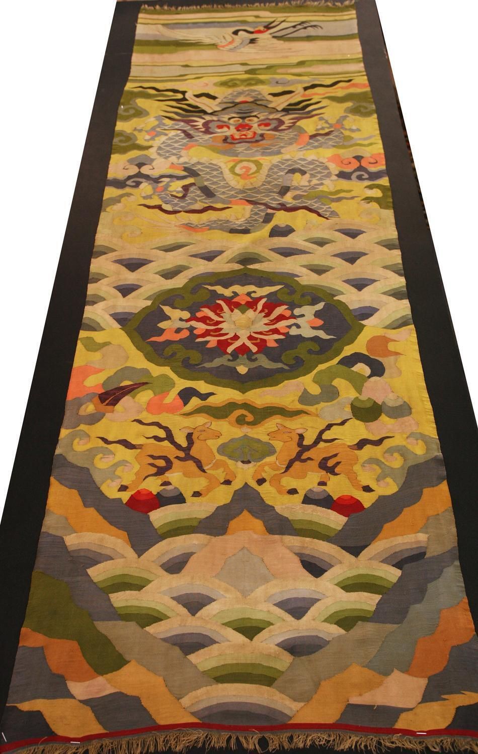 Chinese Textile Dragon Design photo for sale
