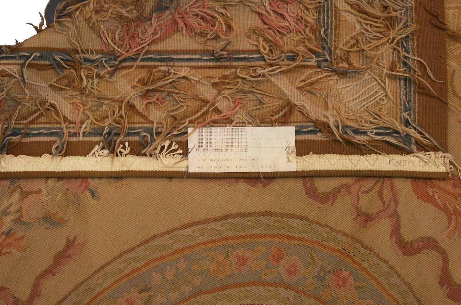 Aubusson Rug Flat Weave Inspired By French Style photo vinterior