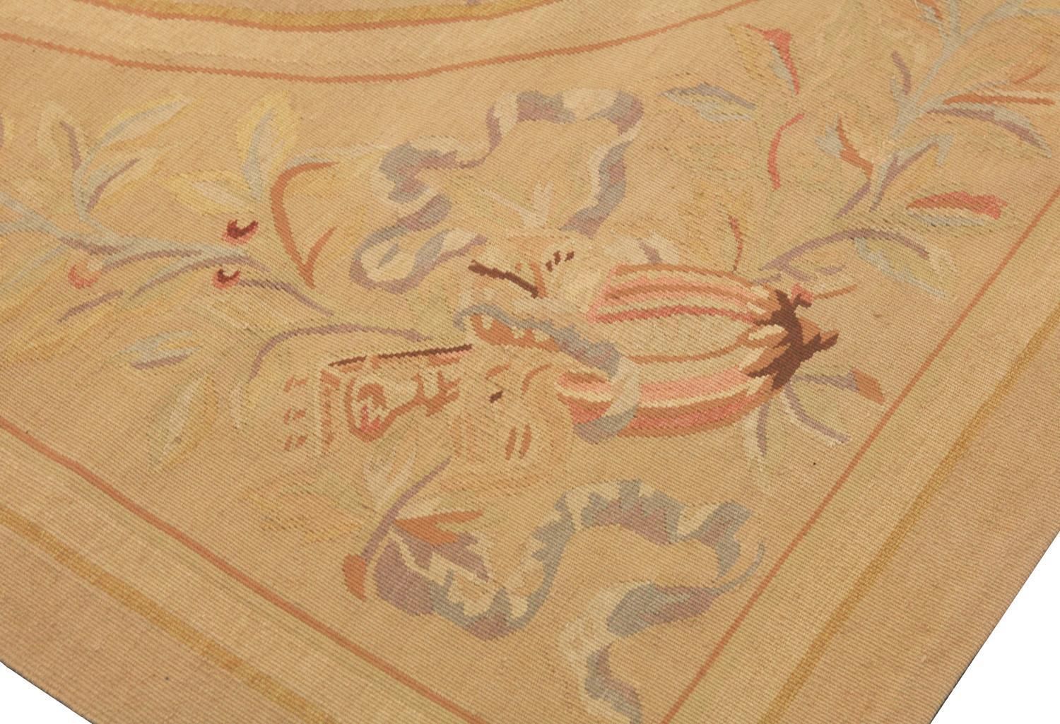 Aubusson Rug Chinese Floral Design photo 1698.0