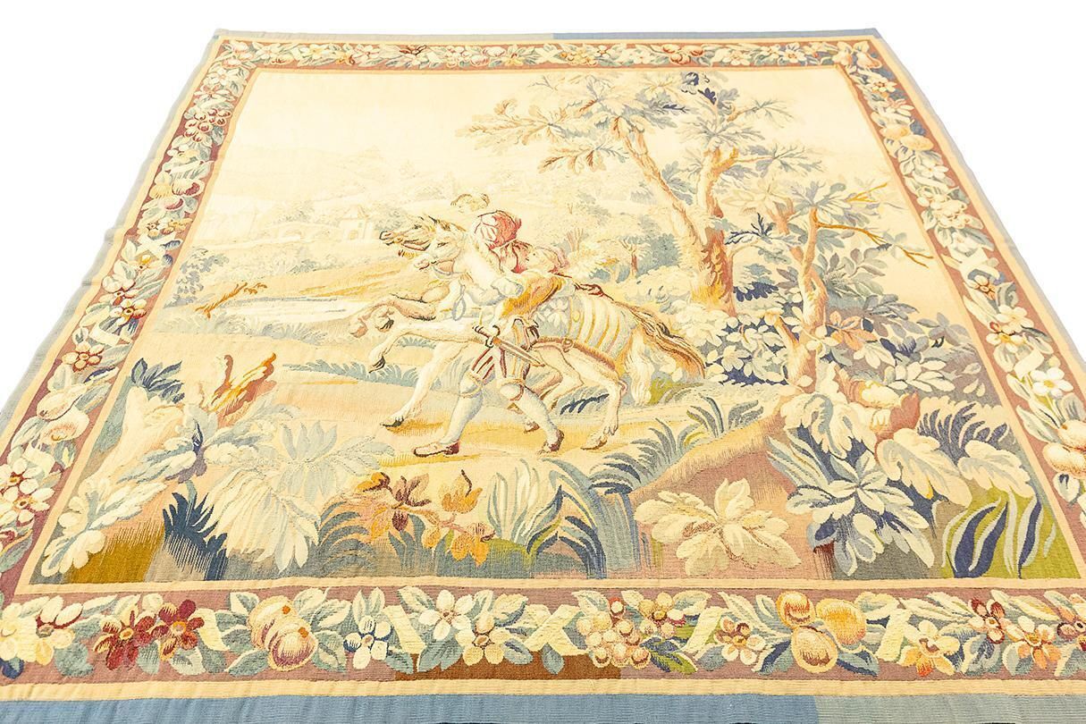 Wall Hanging Tapestry Nobleman And Companion photo furniture