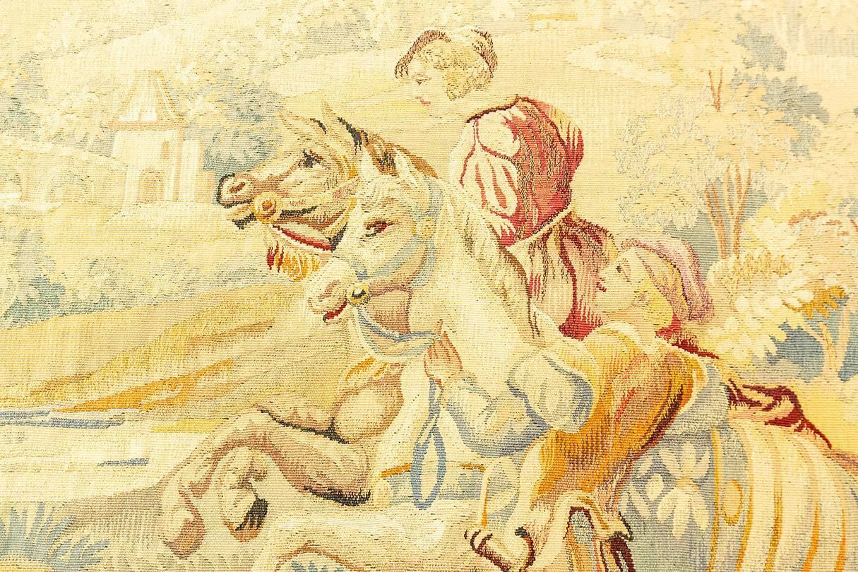 Wall Hanging Tapestry Nobleman And Companion photo vinterior