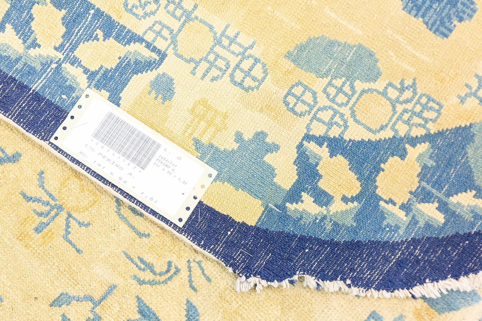 Chinese Rug Peking Oval photo vintage