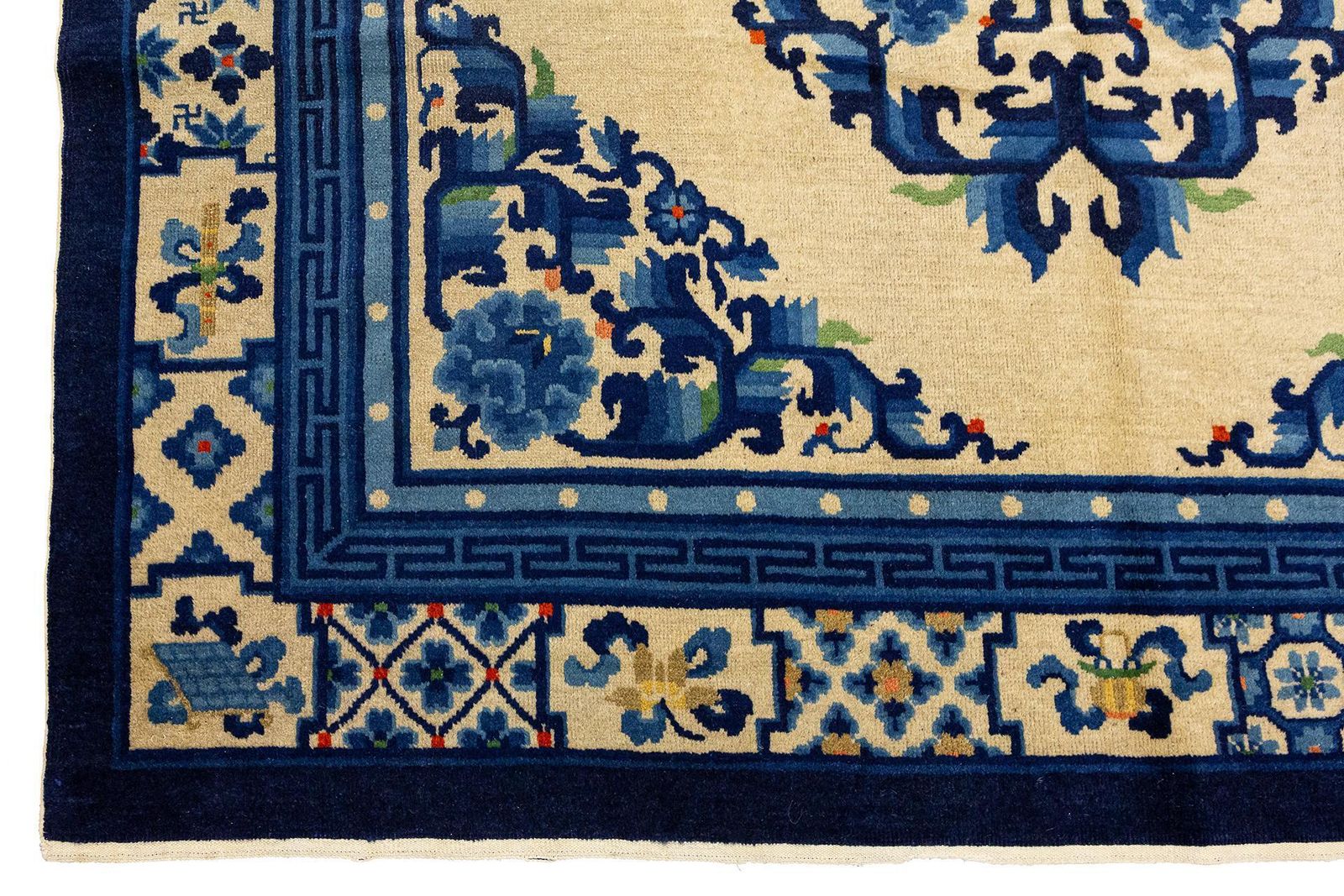 Chinese Rug Peking Ivory Background photo 4161.0