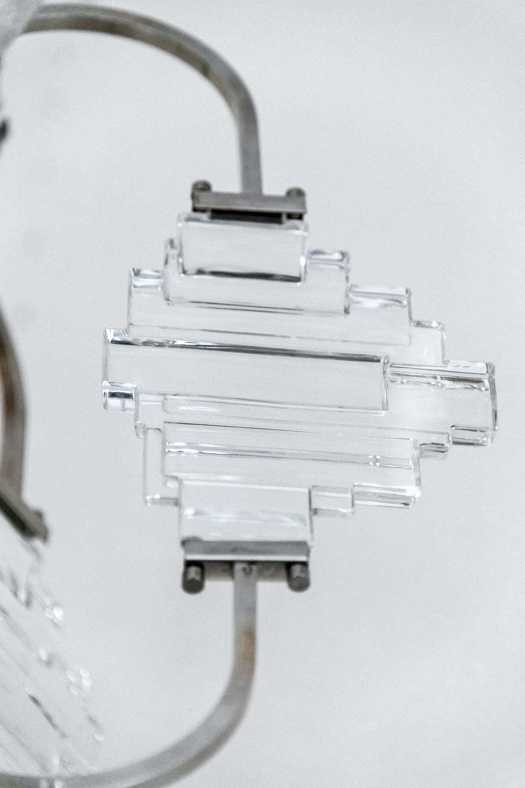 Mid Century Italian Chandelier By Sciolari, Circa 1970 photo for sale