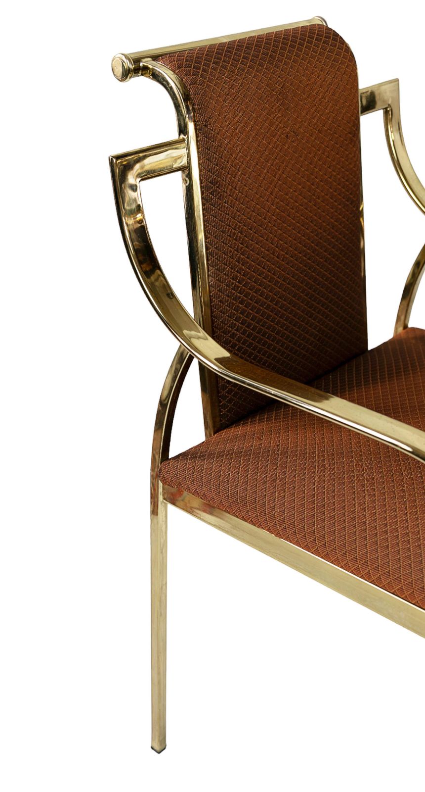 Set Of 4 Pcs. Mid Century Italian Romeo Rega/Maison Jansen Style Dining Chairs photo vintage