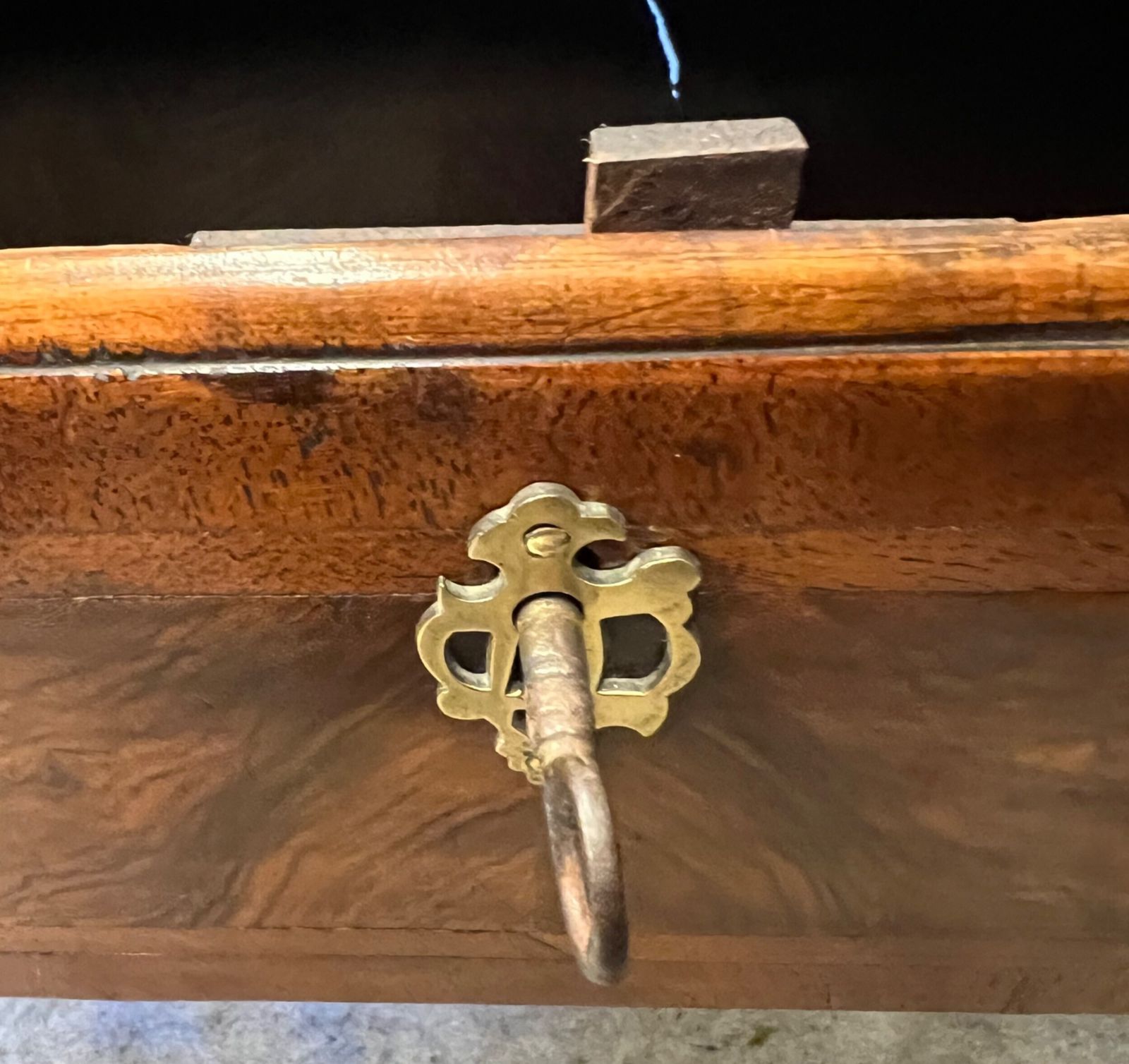 Antique Walnut Desk Or Dressing Table photo for sale