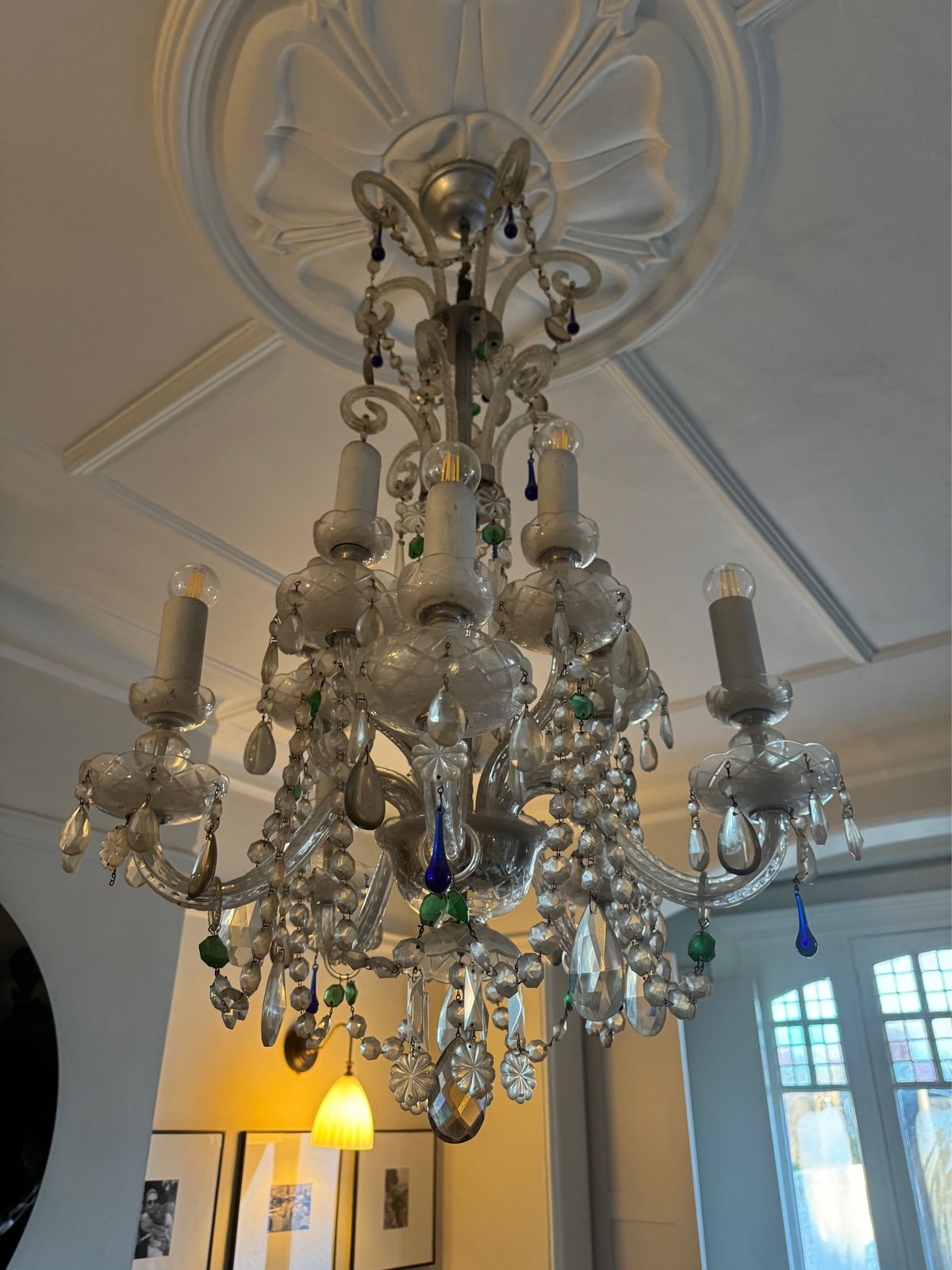 Job Lot 4 Antique Chandeliers photo for sale