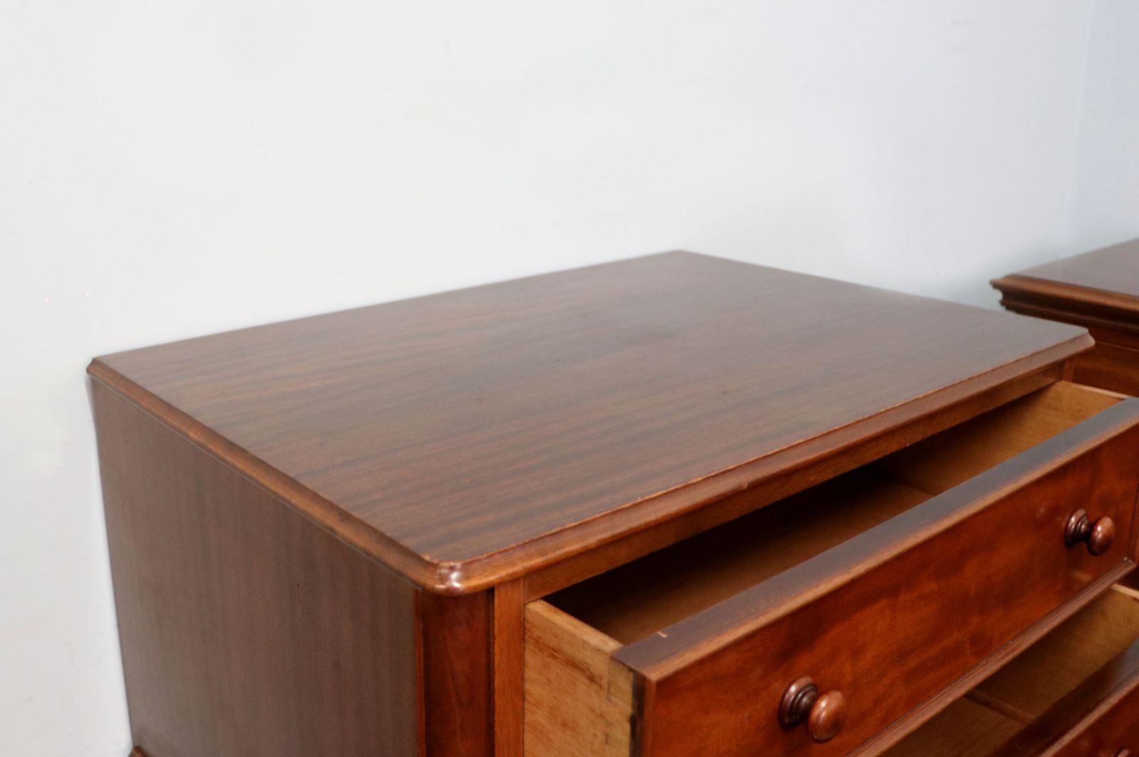 Victorian Quality! A Well Made And Wonderfully Practical Mahogany Side Cabinet. photo vintage