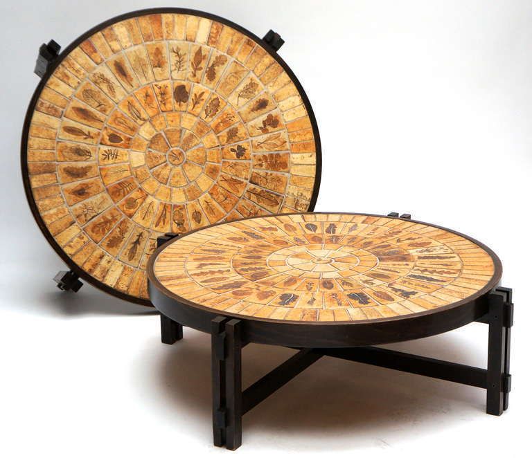 Coffee Tables By Roger Capron, Circa 1955 photo vinterior