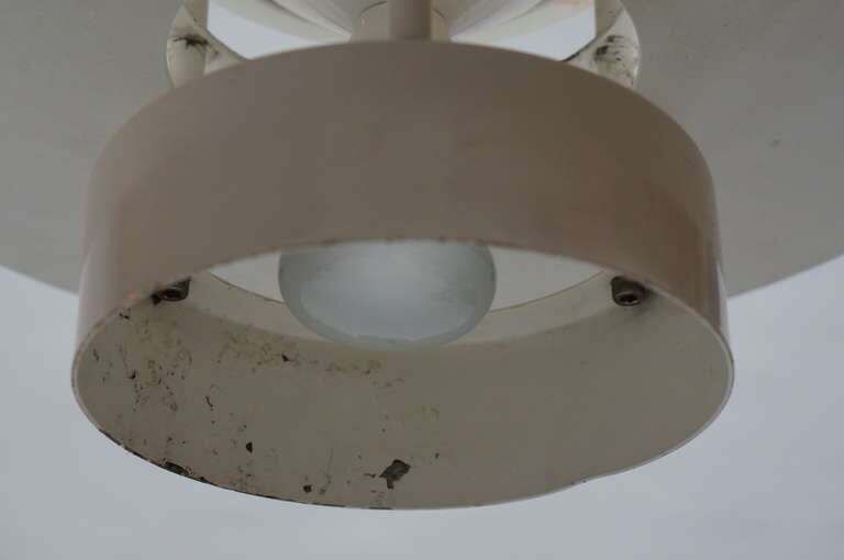 photo furniture Beautiful Pair Of Louis Poulsen Industrial Lights