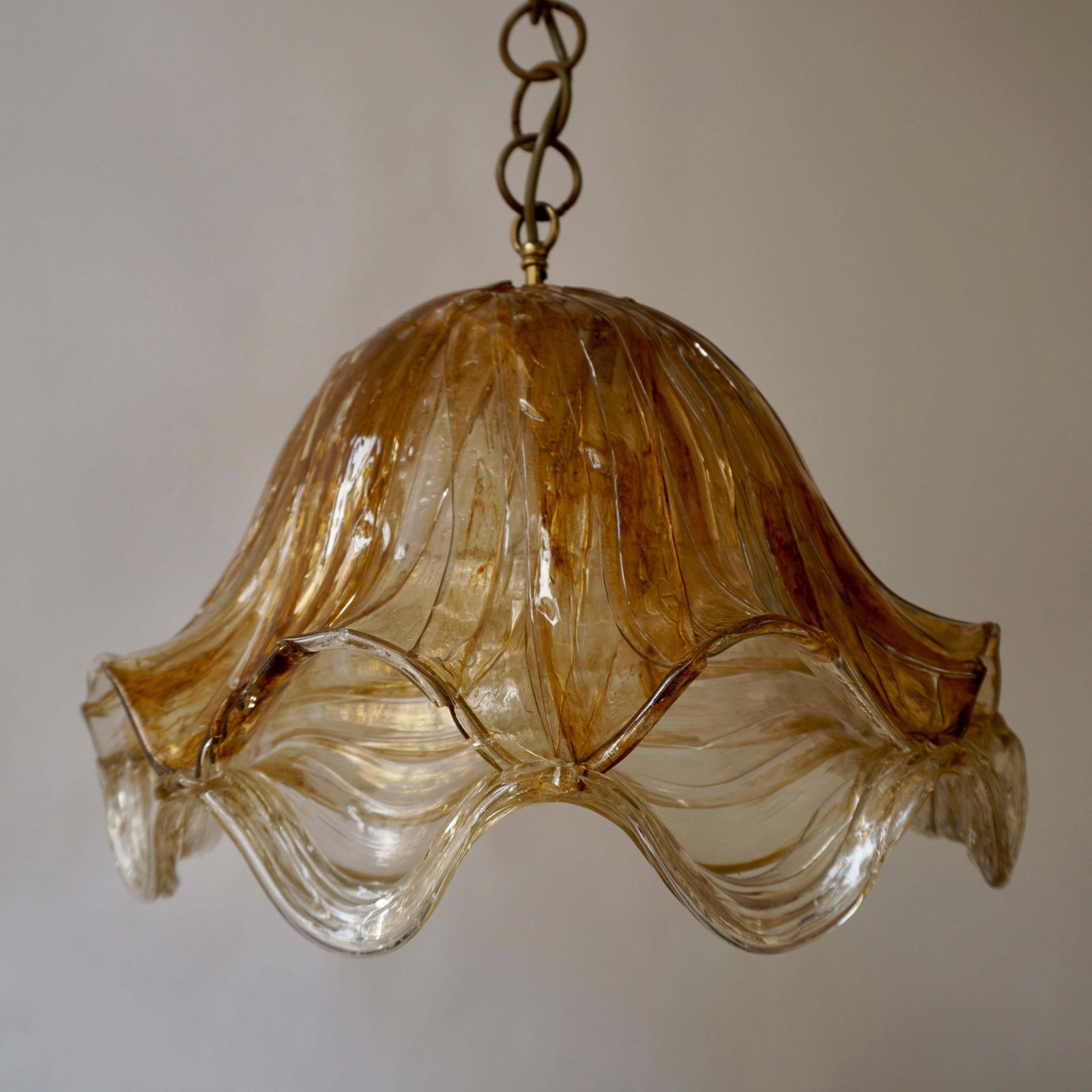 Brown And Transparent Acrylic Pendant Lamp, 1970s photo furniture