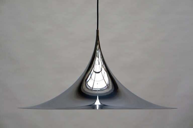 photo furniture One Of Two Huge Semi Pendal Ceiling Lights By Fog & Mørup