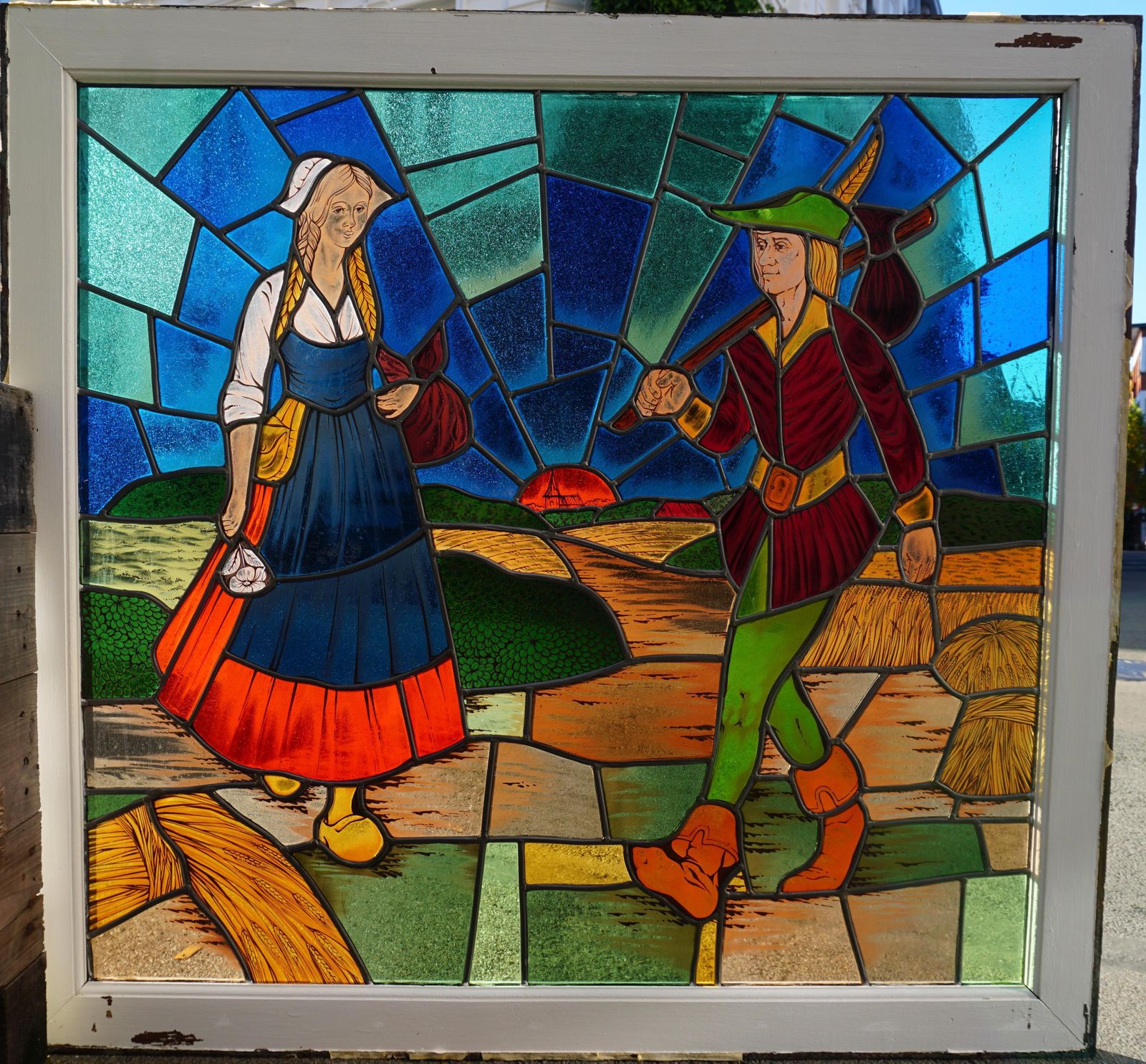 Colorful Stained Glass Window photo for sale