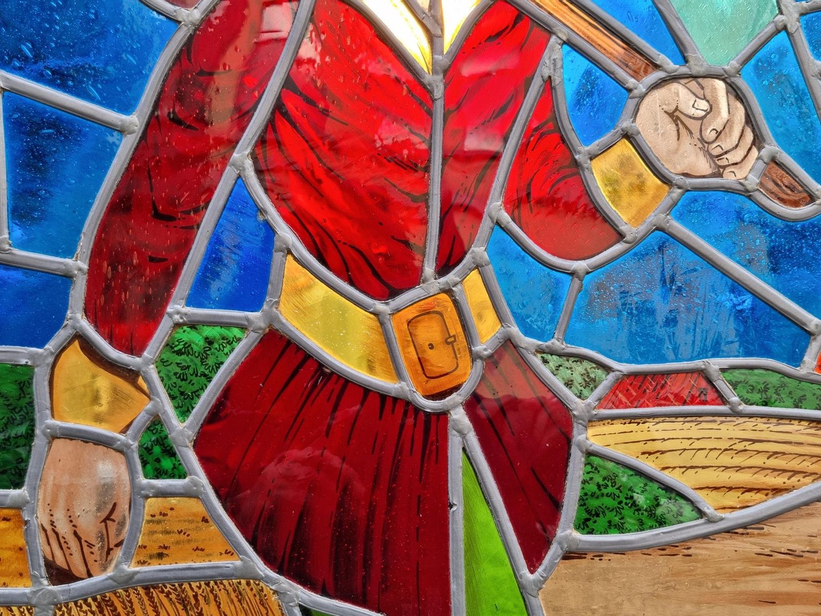 photo for sale Colorful Stained Glass Window