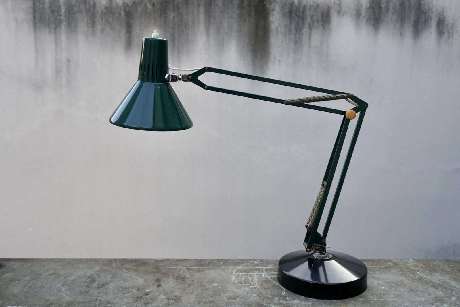 Industrial Office Architect Desk Lamp By Ledu, 1970s, Made In Sweden photo vinterior