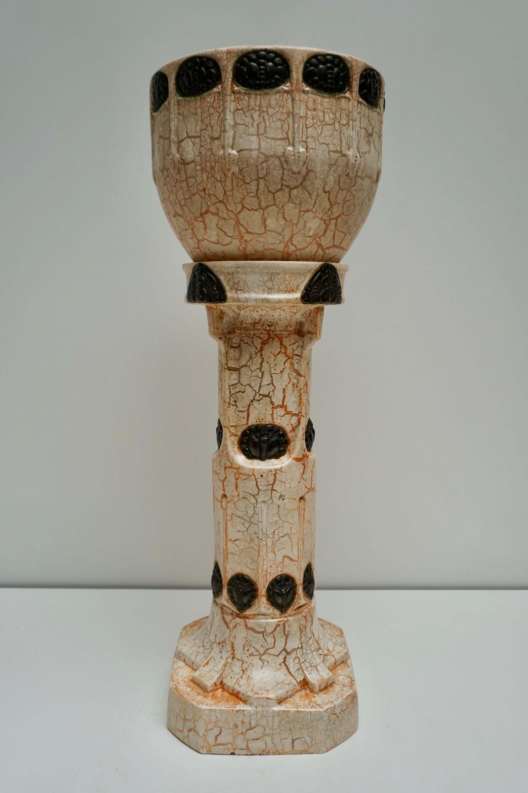 Jardinière And Matching Pedestal Stand photo for sale