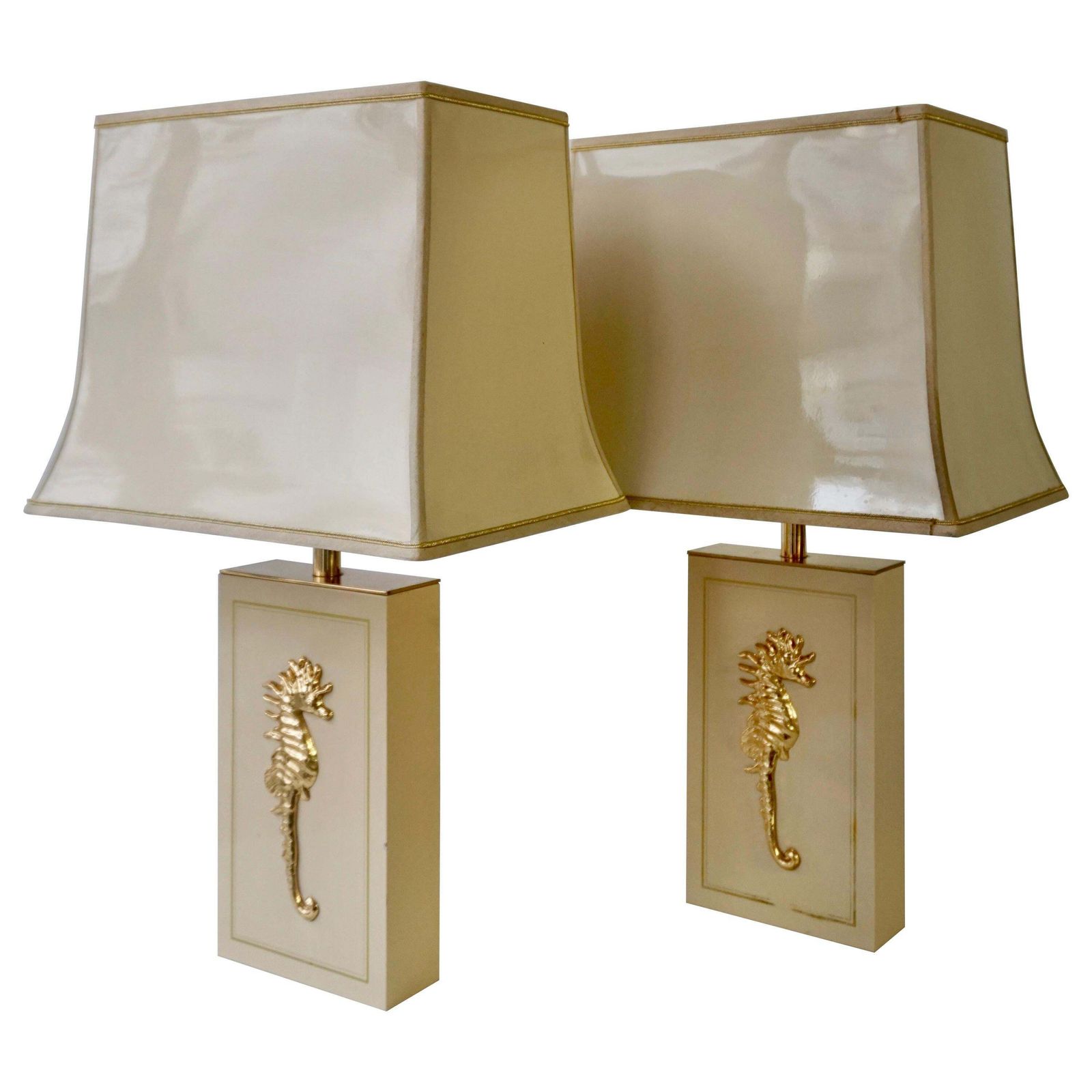 Sea Horse Set Of Two Table Lamps