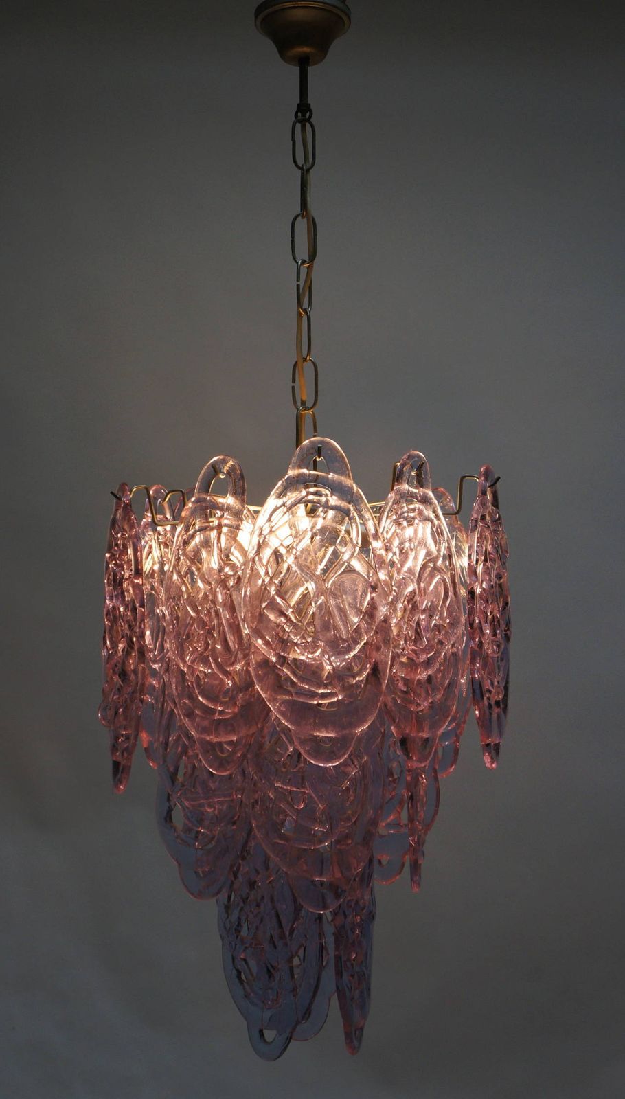 Murano Glass Chandelier By Carlo Nason For Mazzega photo Lighting