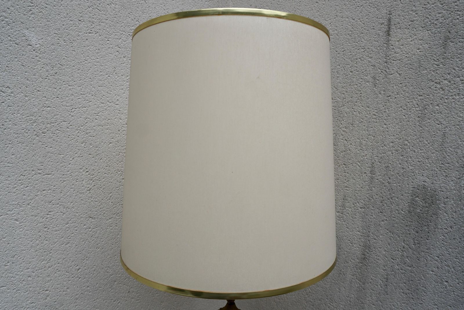 photo for sale Rare 1970'  Ostrich Eggshell Floor Lamp In The Style Of Maison Charles