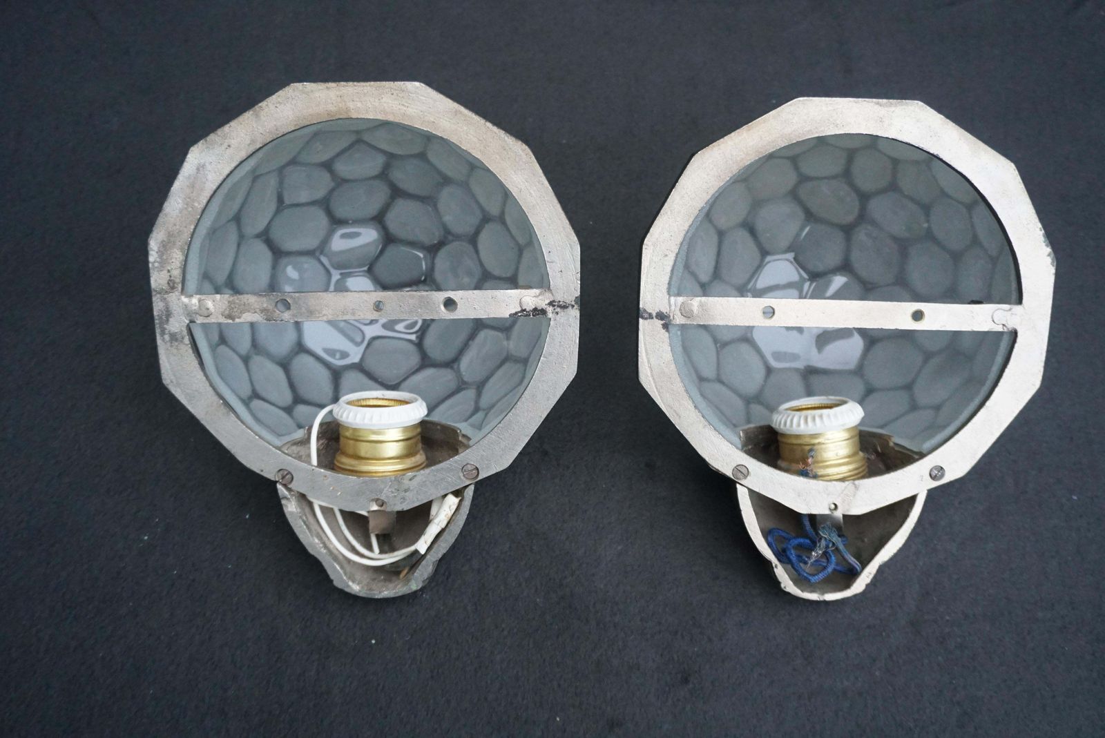 Pair Of French Art Deco Wall Lights By Genet Et Michon, Paris photo buy