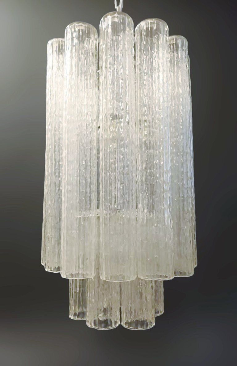 Tronchi Chandelier By Toni Zuccheri For Venini photo for sale
