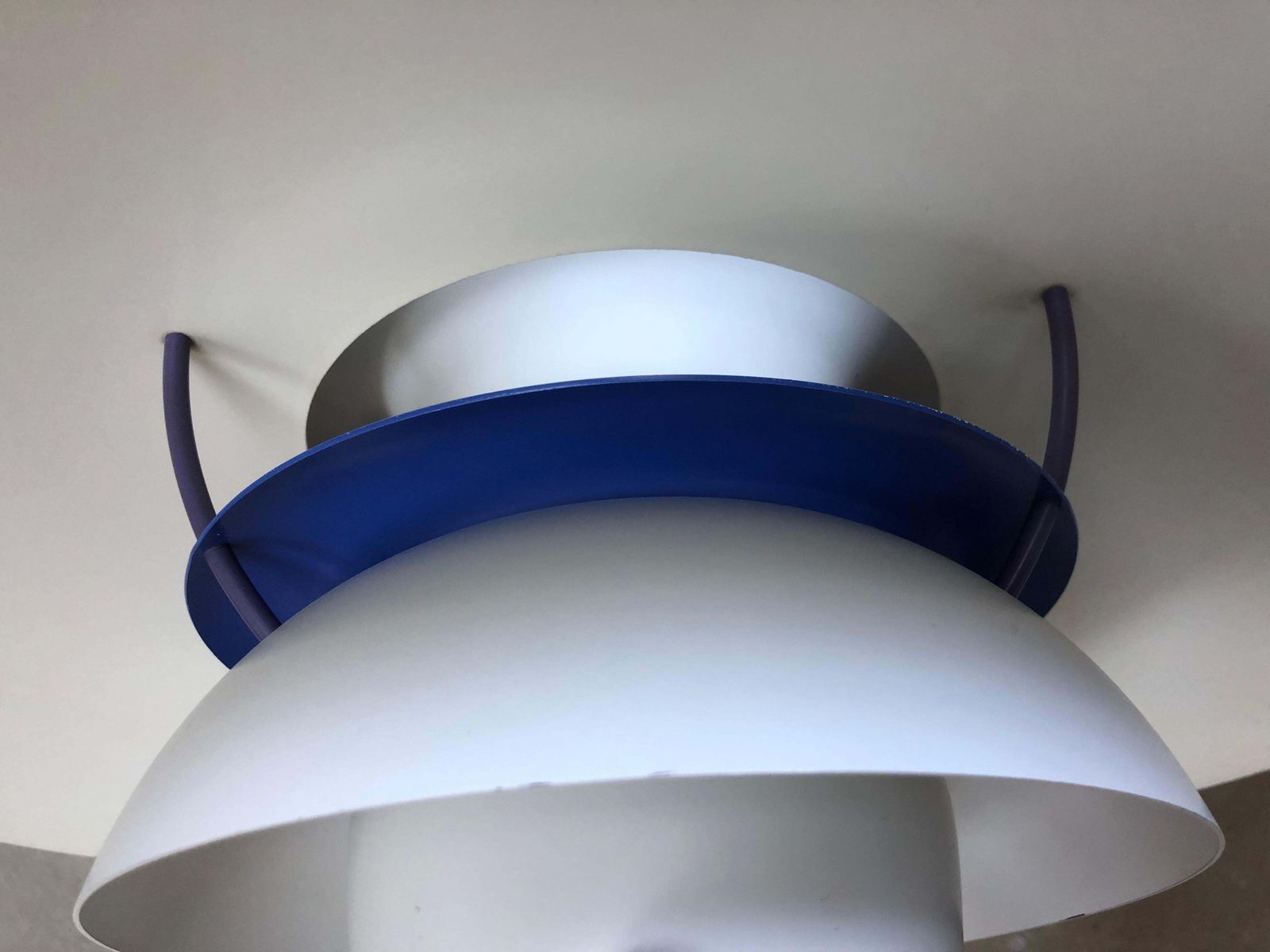 photo furniture Iconic Vintage Ph5 Chandelier For L. Poulsen Of Dk With Art Work