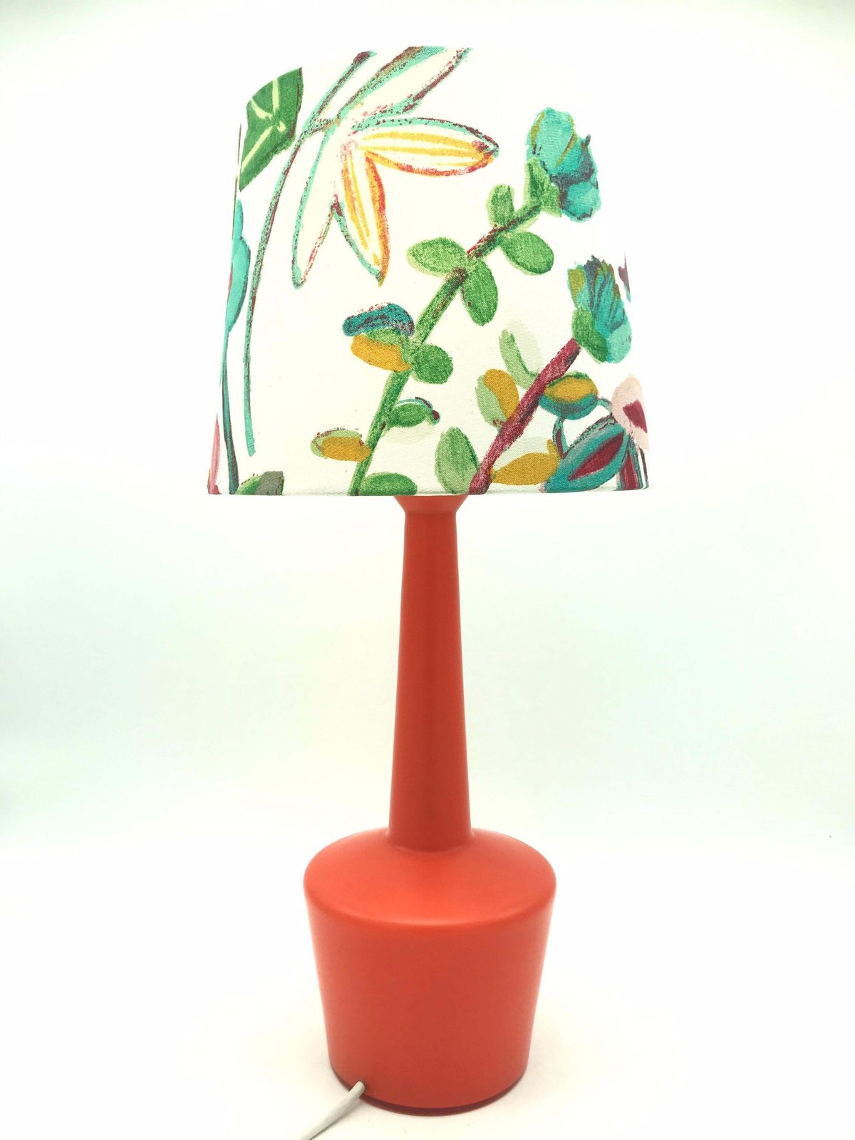 Vintage Danish Table Lamp By Kastrup Glass Works From The 1960s photo for sale