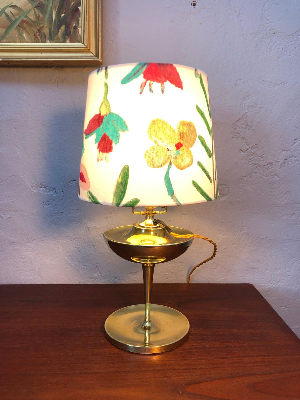 photo buy Antique Swedish Brass Oil Lampe By Böhlmarks Of Stockholm
