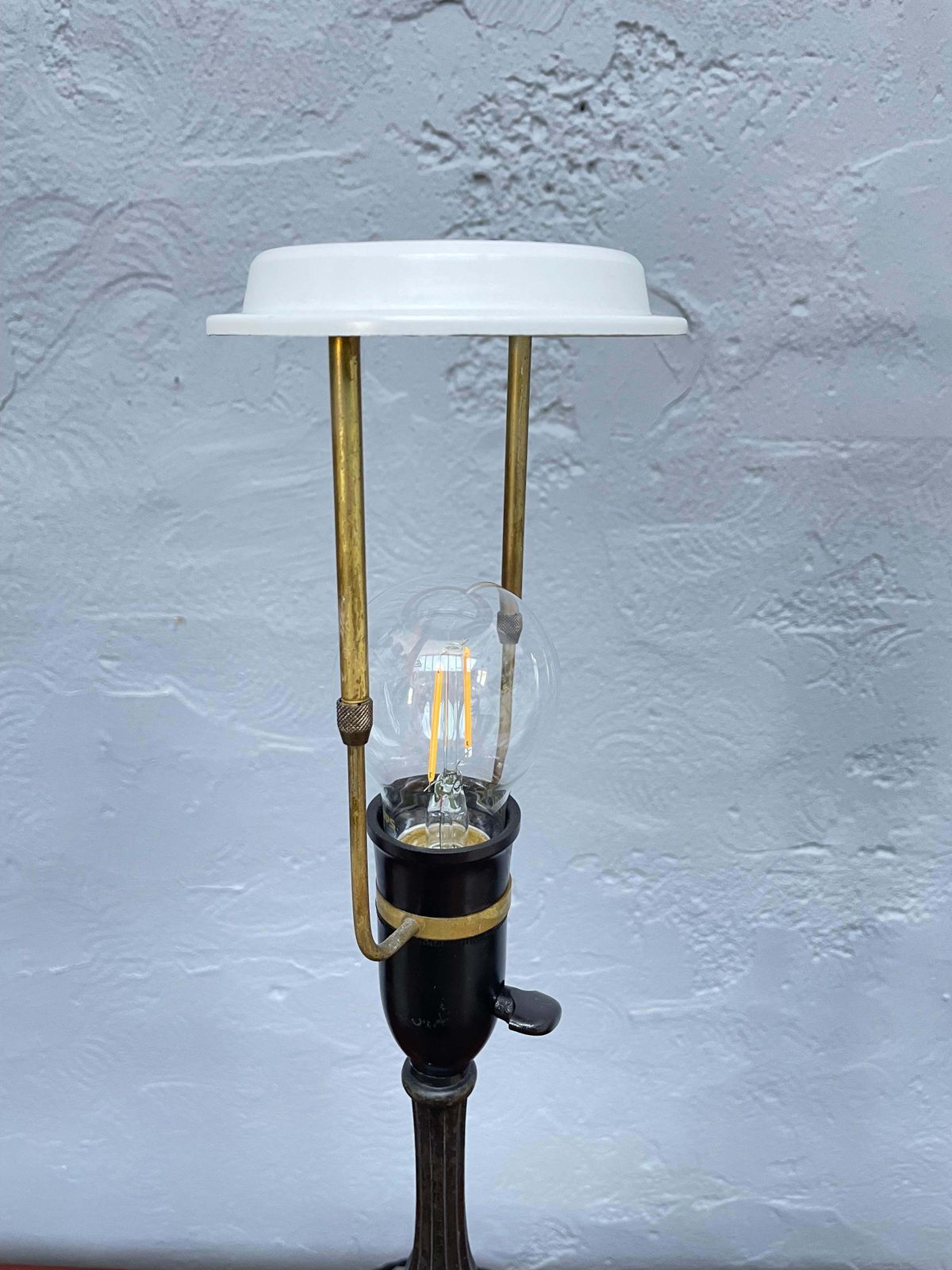 Antique Art Deco Elephant Table Lamp By Voss Of Frederick’s Denmark photo Lighting