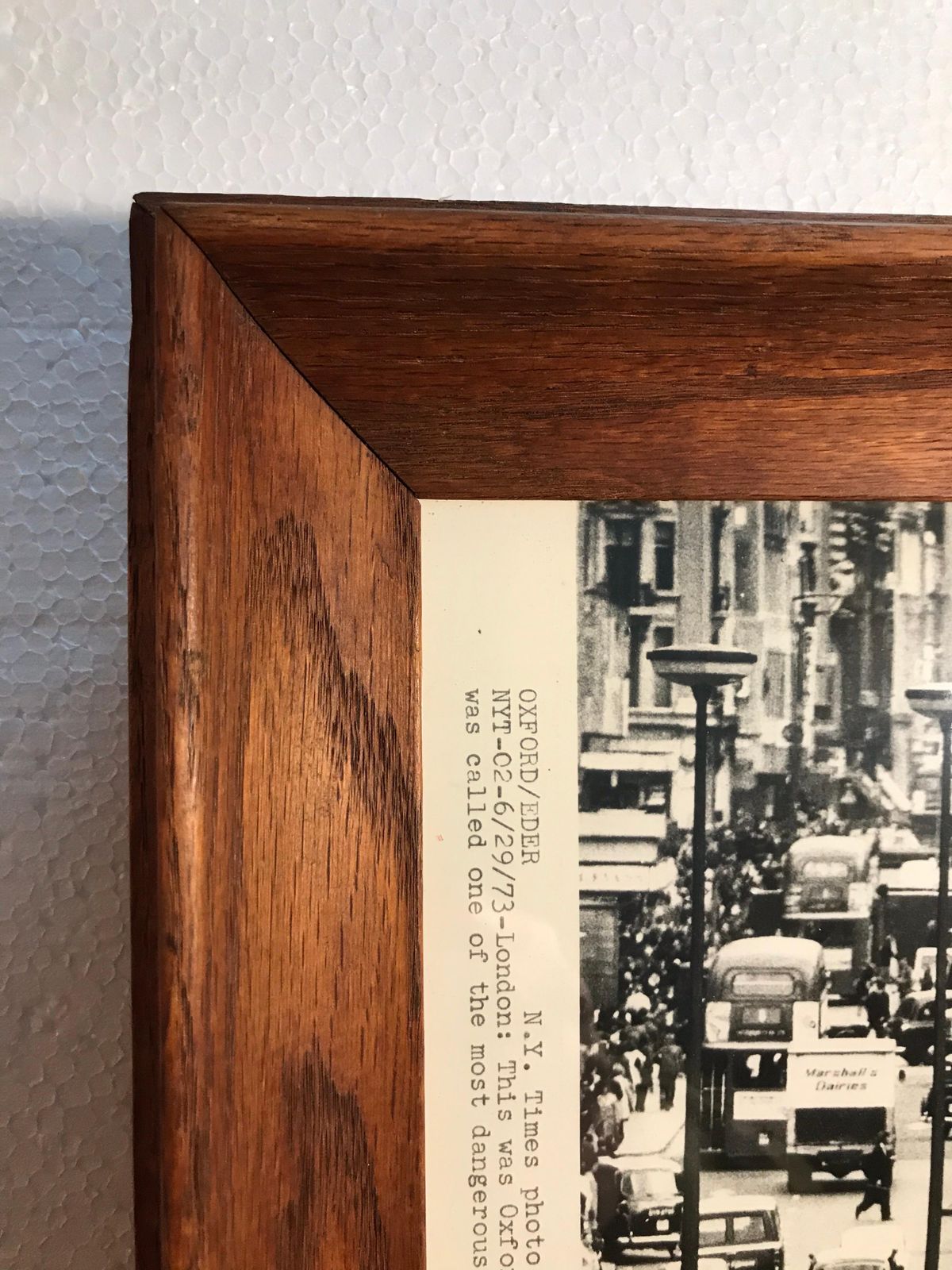 Original B&W Vintage Ny Times Press Photo From 1972 photo vinterior