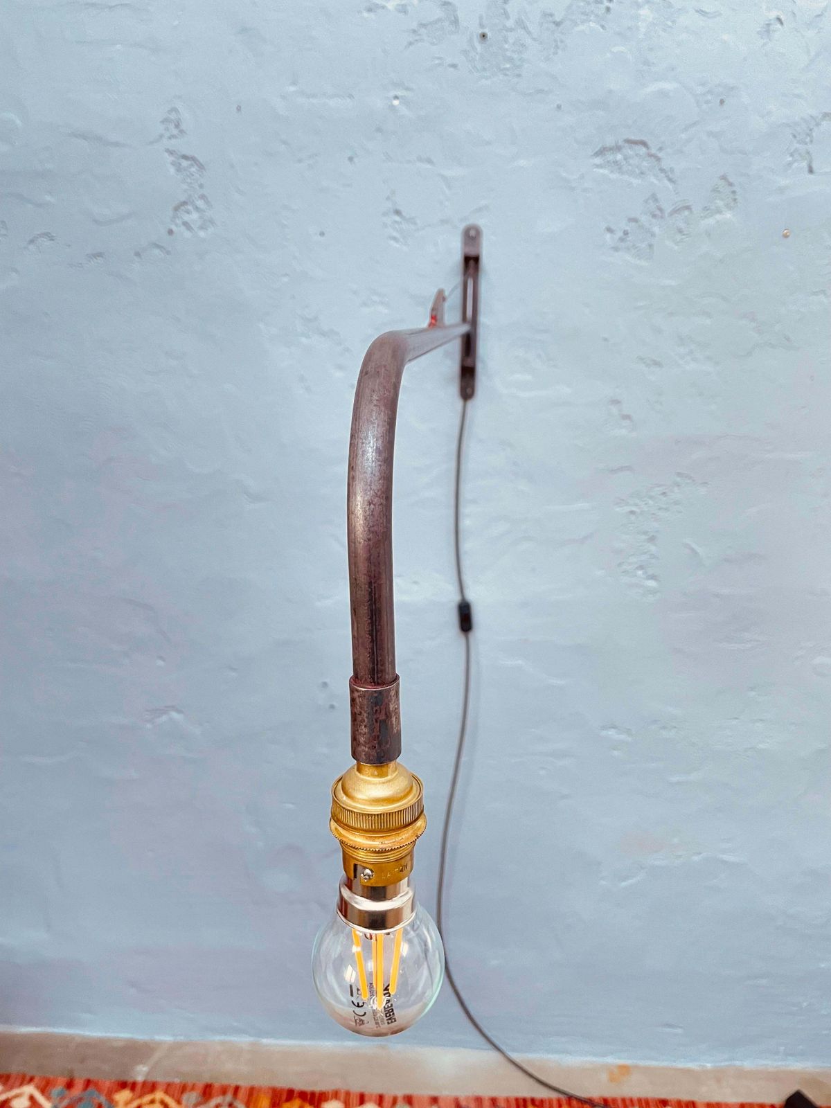 Lighting Iconic French Industrial Wall Lamp By Jean Prouve photo