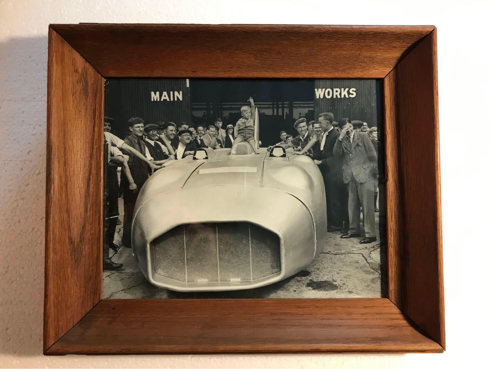Original B&W Press Photo Of Thunderbolt, 1937 photo furniture
