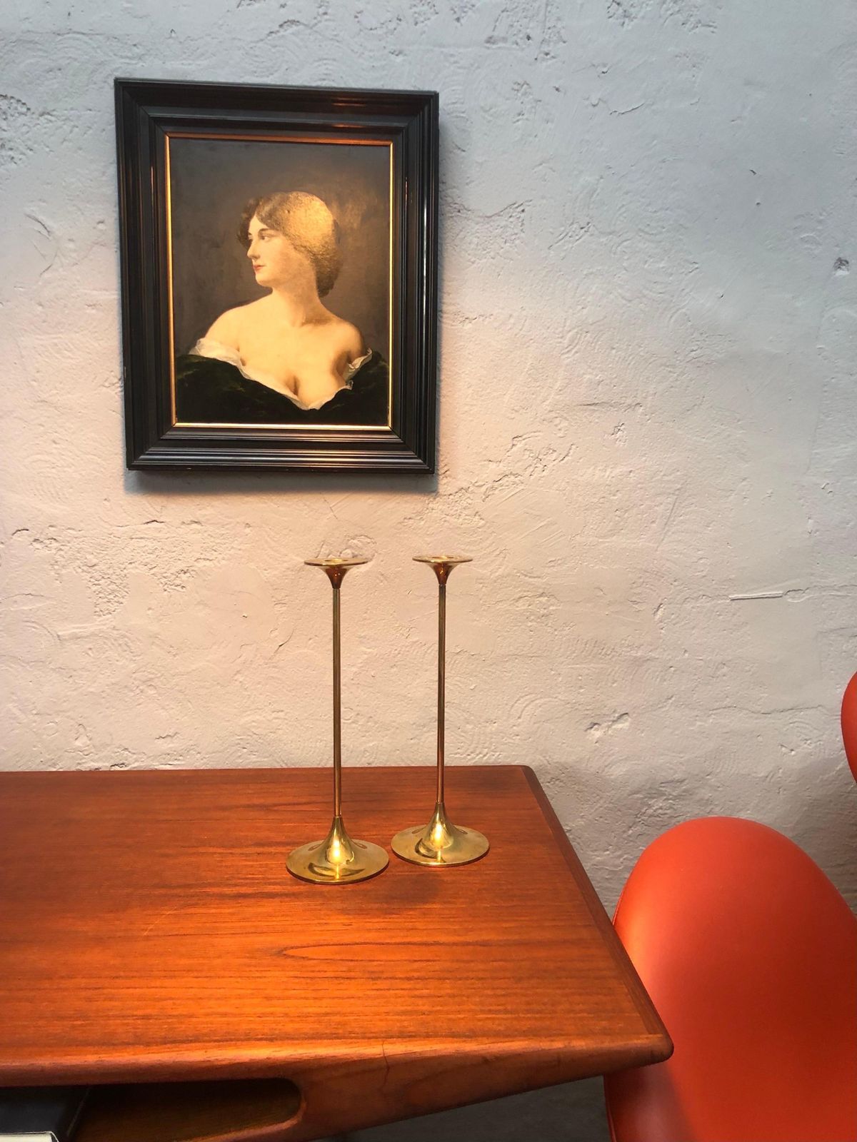 Pair Of Mid Century Brass Candle Holders By Torben ørskov Of Copenhagen photo furniture