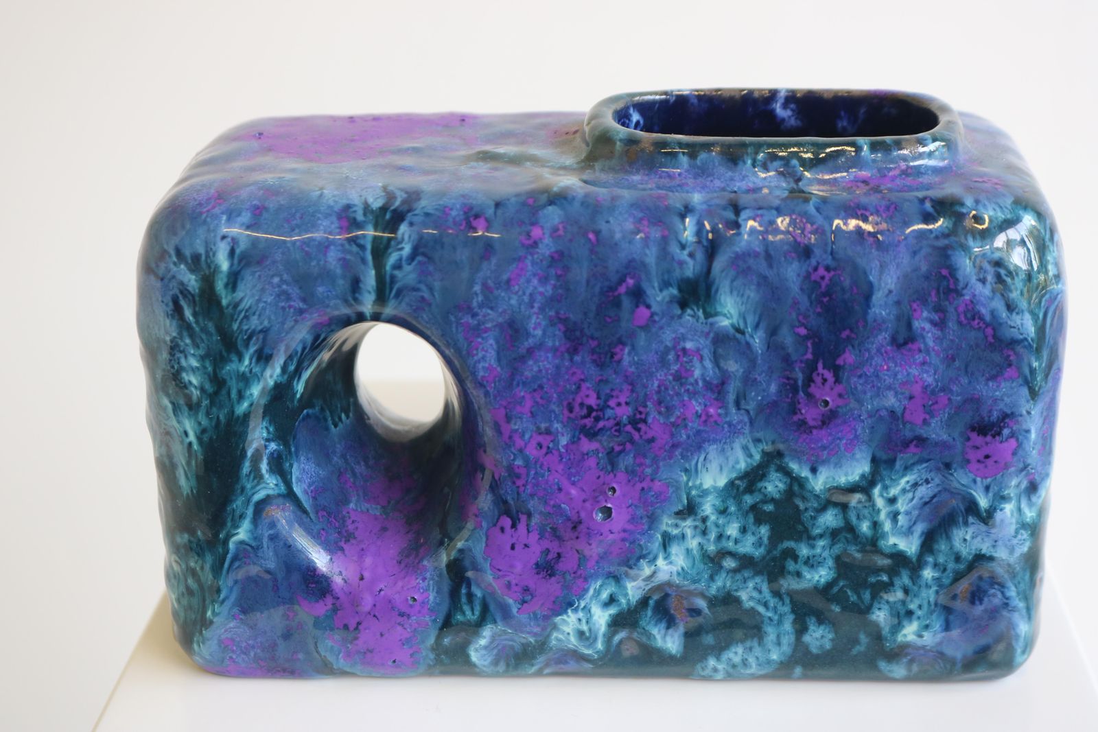 photo for sale Mid Century 1970 Fat Lava Art Pottery Vase By Marei Keramik 1970 West Germany