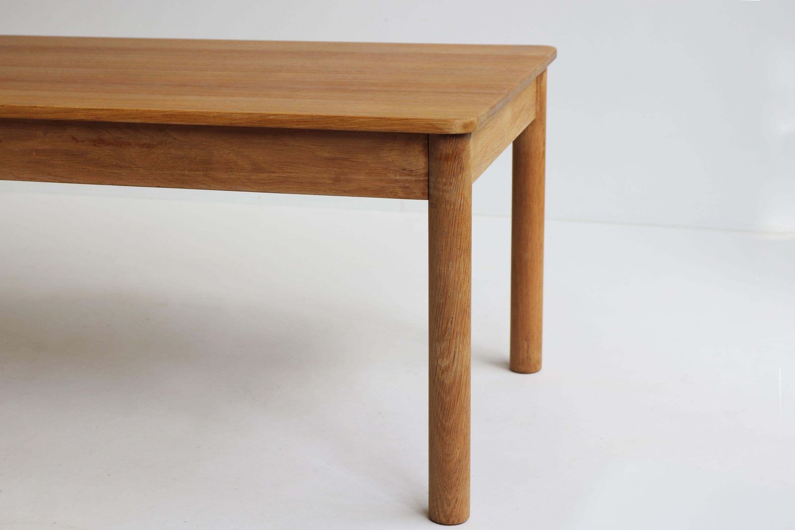 Grote Salontafel Van Massief Eiken, Model 5353, Door Børge Mogensen Voor Fredericia, 1950 photo vintage