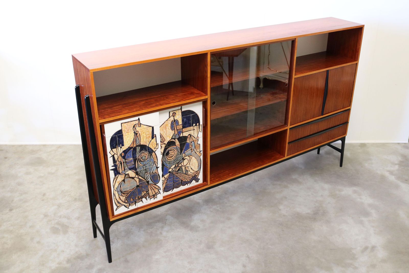 Rare Cabinet / Highboard By Alfred Hendrickx For Bruxelles Expo 1958 Belform photo furniture