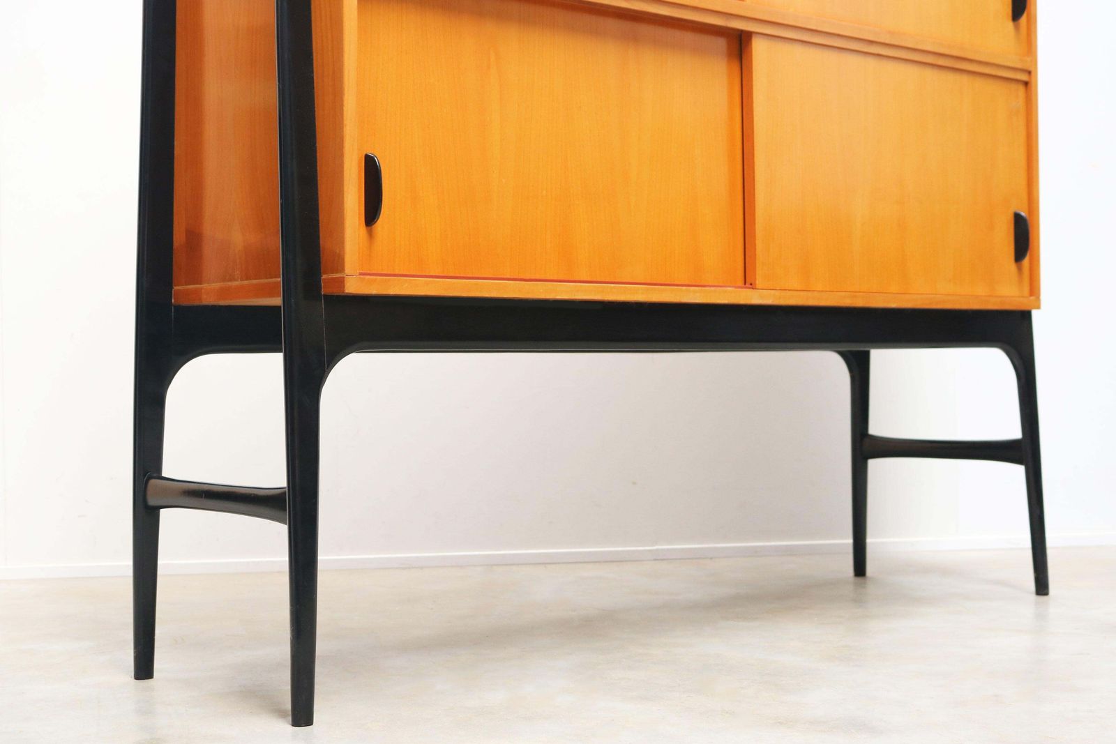 Rare Belgium Mid Century Design Highboard By Alfred Hendrickx For Belform 1958 photo for sale