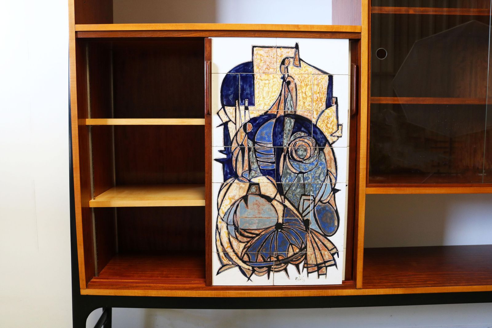 Rare Cabinet / Highboard By Alfred Hendrickx For Bruxelles Expo 1958 Belform photo vinterior