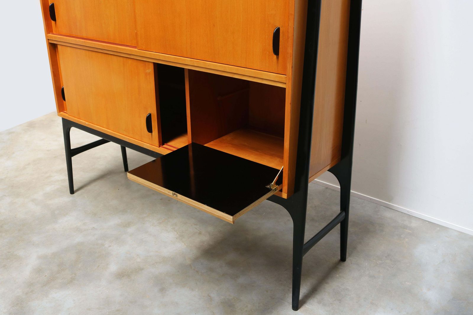 photo buy Rare Belgium Mid Century Design Highboard By Alfred Hendrickx For Belform 1958