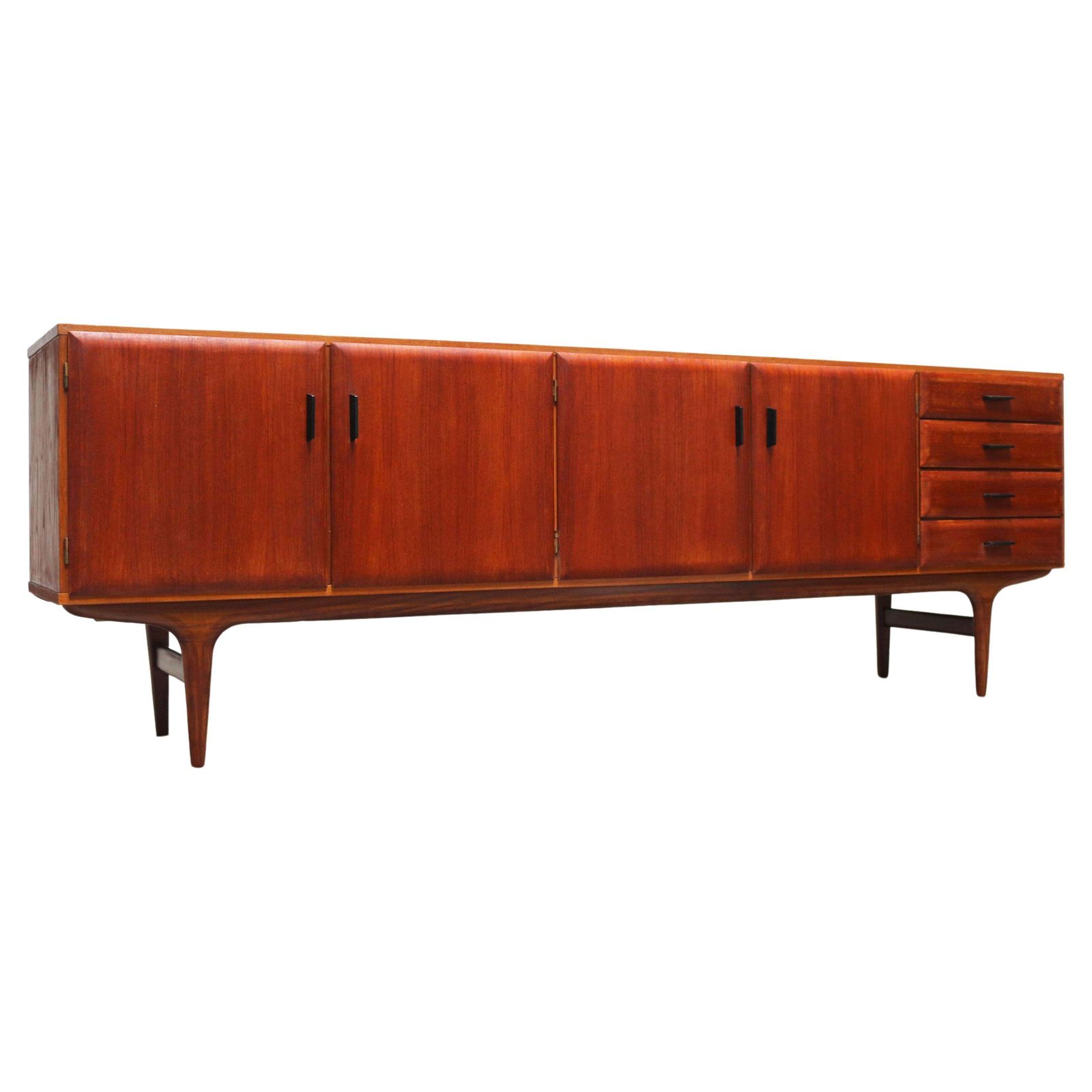 Zeldzaam Dressoir Van Cees Braakman Voor Pastoe, 1960, Teakhout