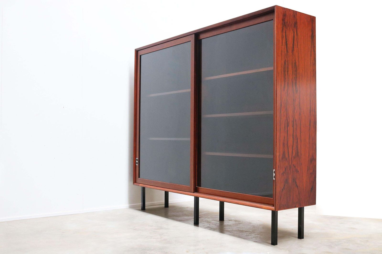 Unique Danish Design Rosewood Bookcase By Arne Vodder For Sibast Furniture 1958 photo furniture