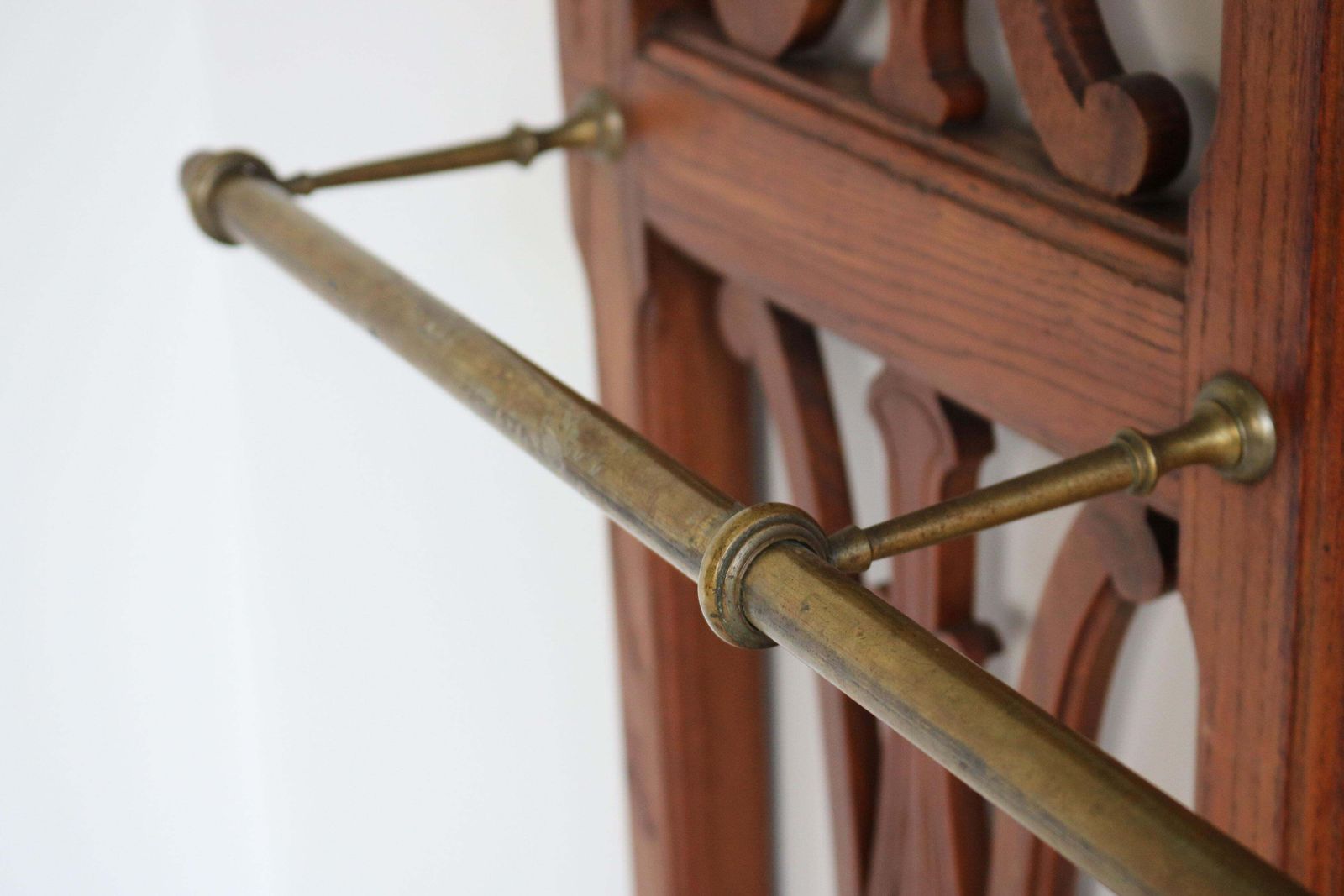 French Art Nouveau Hall Tree / Coat Rack By Emile Galle 1905 Marquetry Hallway photo buy