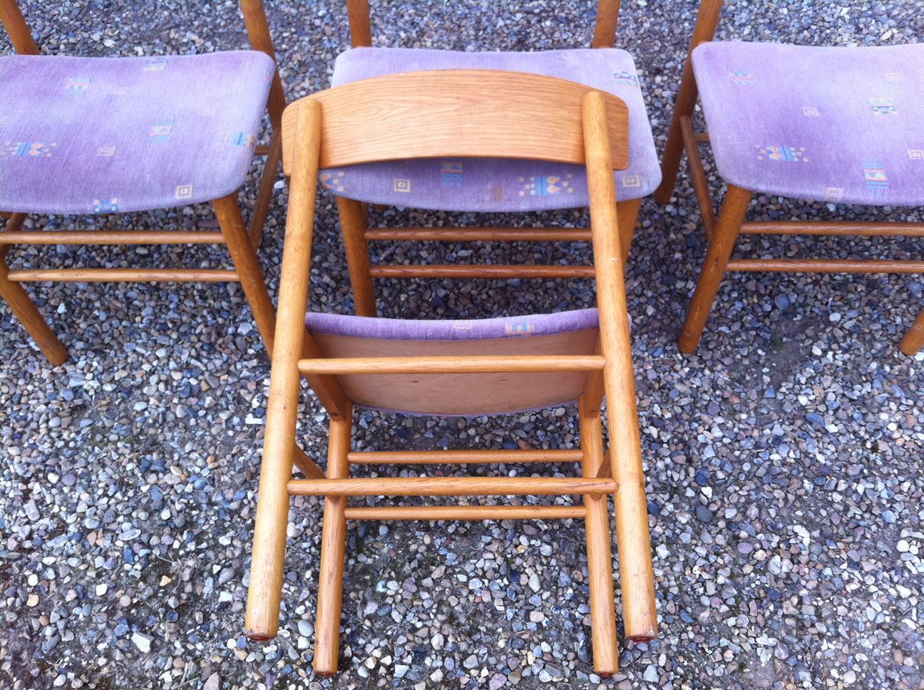 Oak Dining Chairs From Farstrup Møbler, 1970s, Set Of 7 photo vinterior