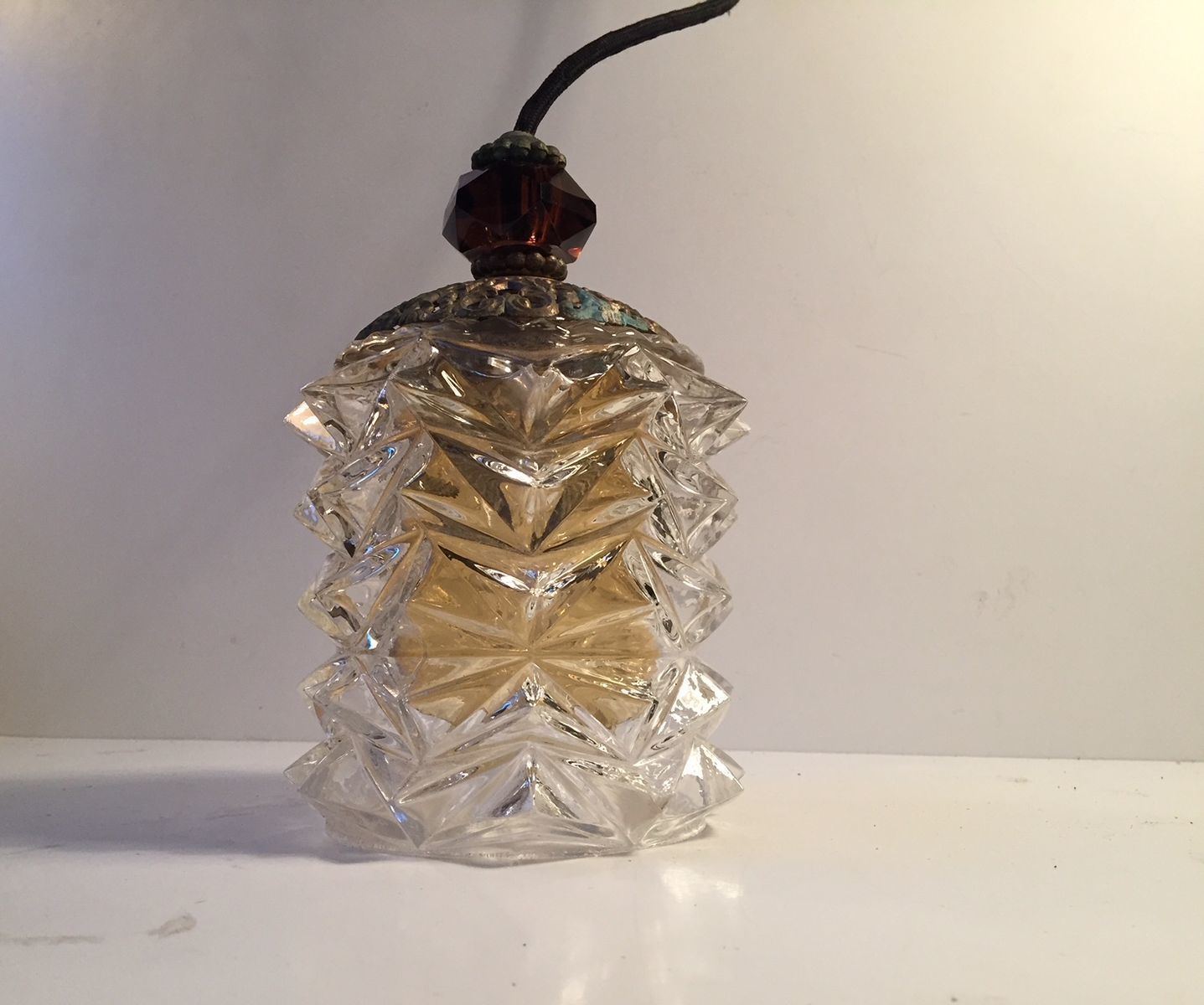 Vintage Scandinavian Crystal Pendant, 1960s photo buy